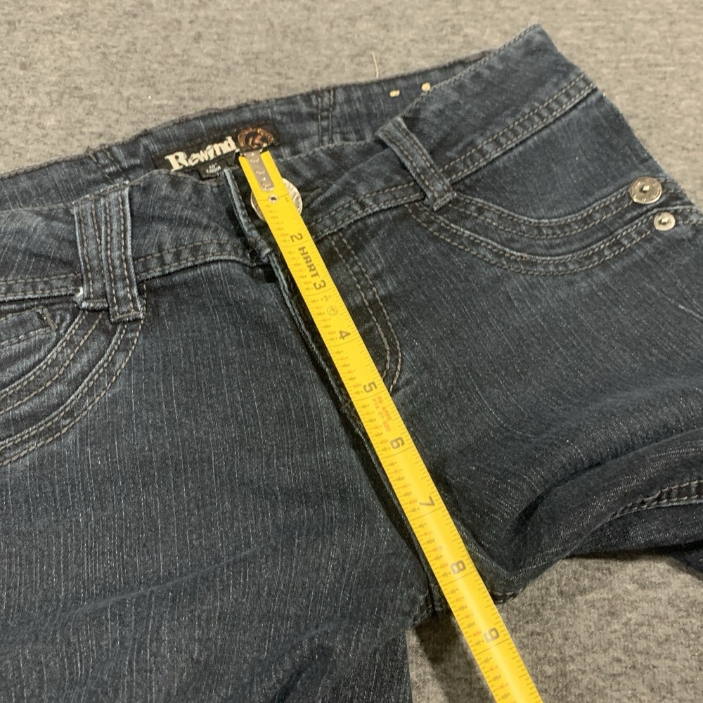 Rewind Y2K Style Skinny Slim Jeans Low Rise Women's/Junior's - Size 7 - Picture 9 of 12